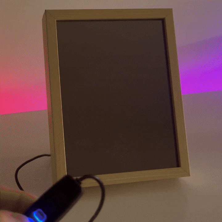 Lustrzane Zdjęcie™ - personalizowana ramka z lustrem LED